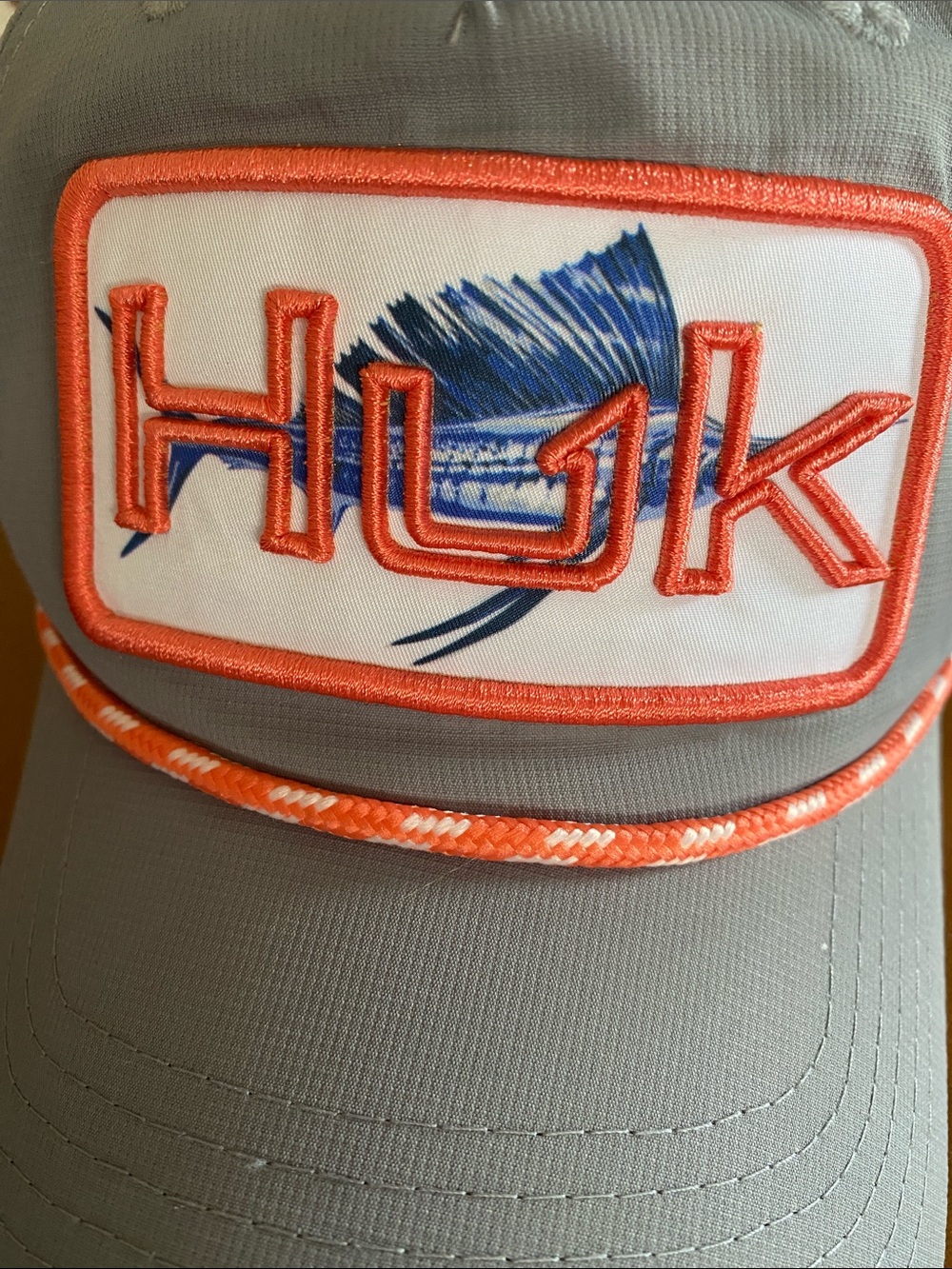 NEW🎣Huk Patch Performance Rope Hat 🐠 - Picture 13 of 14